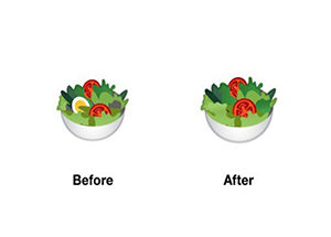 salad emoji