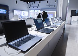 consumer technology retail store