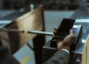 smartphone turnstile checkout free