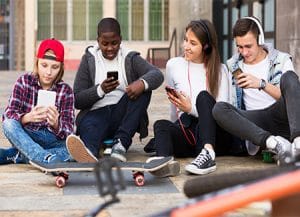 teens online