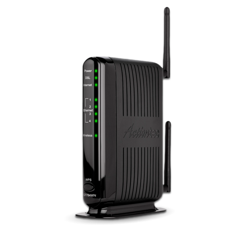 DSL Modem Wireless Router GT784WN - Actiontec.com